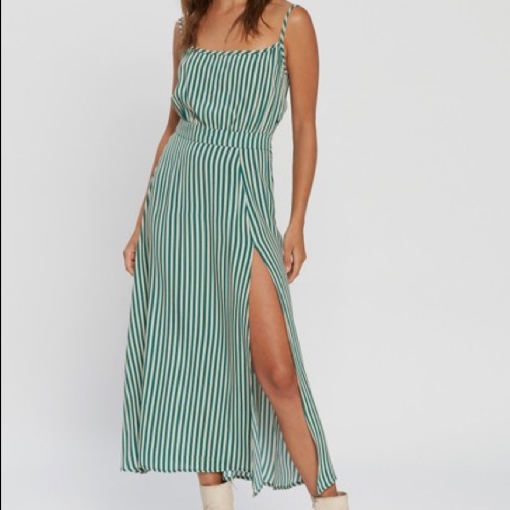 FLYNN SKYE Stripe Hazel Midi Maxi Dress